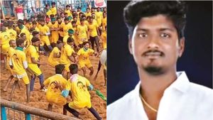 'வளர்த்த கிடா மார்பில்'.. திண்டுக்கல் அருகே ஜல்லிக்கட்டில் புது மாப்பிள்ளை மரணம்.. என்ன நடந்தது? 