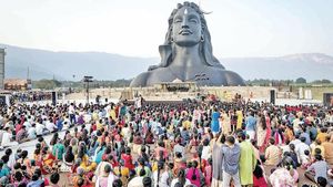 2023-ஆம் வருடம், ஆதியோகி தரிசனத்திற்கு 80 லட்சம் பேர் வந்தனர்: ஈஷா தகவல் 