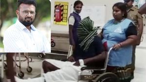‛மாவுக்கட்டு’.. திருப்பூரில் செய்தியாளரை தாக்கிய 2 பேருக்கு நேர்ந்த சோகம்.. காலில் எலும்பு முறிவாம் 