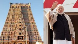 ஸ்ரீரங்கம் வரும் பிரதமர் மோடி.. 5 அடுக்கு பாதுகாப்பு.. ஸ்ரீரங்கநாதரை தரிசிக்க பக்தர்களுக்கு தடை 