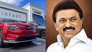 தூத்துக்குடியில் வின்ஃபாஸ்ட்! தென்தமிழ்நாட்டின் தொழில் வளர்ச்சியில் பெரும் பாய்ச்சல்! மு.க ஸ்டாலின் 