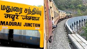 மதுரை டூ கொல்லம்.. கண்ணாடி கூரையா? அசத்தும் மத்திய அரசின் அம்ரித் பாரத் ஸ்டேஷன்.. தென் மாவட்டமே குஷி