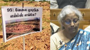 10 ஆண்டுகளில் 15 எய்ம்ஸ் கொண்டு வந்துள்ளோம்.. நிர்மலா சீதாராமன் பேச.. ரவுண்டு கட்டும் நெட்டிசன்கள்!