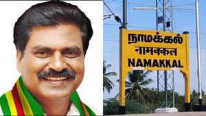 சக்சஸ்.. கொங்குநாடு மக்கள் தேசிய கட்சிக்கு மீண்டும் நாமக்கல் தொகுதி.. திமுக கூட்டணியில் ஒதுக்கீடு 