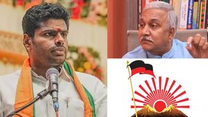 ‛‛அனில் கும்ப்ளேவாக அண்ணாமலை’’.. கணித்த நாராயணன் திருப்பதி.. திமுகவில் 10 விக்கெட் விழுவது உறுதியாமே! 
