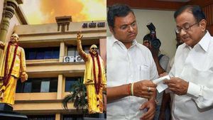 சிவகங்கை தொகுதியை சீரியஸாக பார்க்கும் திமுக! கார்த்தி சிதம்பரம் நிலைமை சிக்கல்! 