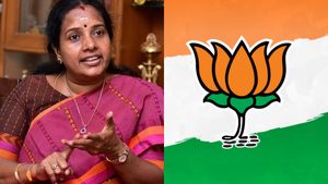 நல்லா உற்று பாருங்க.. சேவகியே வருக வருக.. அண்ணாமலை போட்டோ இல்லாமல் வானதி போஸ்டர்.. கொதிக்கும் பாஜக 
