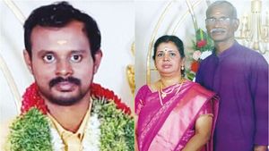 இல்லறத்தில் நாட்டமில்லாத கணவன்.. பெற்றோருடன் உயிரைவிட்ட  கோவை பெண்..  மாமனார், மாமியாரும் கைது 