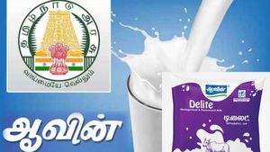 ஆவின் டிலைட் பால் பாக்கெட்டில் புழுக்கள் இருந்ததாக புகார்! ஆவின் நிர்வாகம் திட்டவட்டமாக மறுப்பு! 
