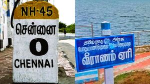 வீராணம் ஏரியிலிருந்து சென்னைக்கு குடிநீர் அனுப்புவது நிறுத்தம்! தலைநகரில் தண்ணீர் தட்டுப்பாடு? 