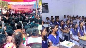 ஆசிரியர்கள் போராட்டம் எதிரொலி! இன்று தமிழகம் முழுக்க பள்ளிகள் இயங்குமா? வந்த பரபர விளக்கம் 