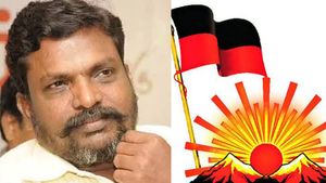 உதயசூரியனால் நெருக்கடியா? 5 மாநிலங்களில் போட்டியிட பானை சின்னம்..தேர்தல் ஆணையத்திடம் திருமாவளவன் மனு