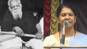  பாஜக மீண்டும் வந்தால் இன்றைய இந்தியா இருக்காது.. ஈவெ ராமசாமி ராஜ்ஜியம் அமைப்போம்: கனிமொழி அதிரடி!
