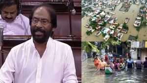 தமிழக மழை, வெள்ள பாதிப்பு குறித்து விவாதிக்க வேண்டும்! நாடாளுமன்றத்தில் திருச்சி சிவா எம்பி நோட்டீஸ் 