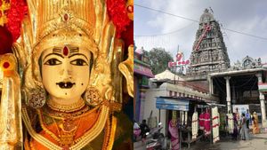 திருவேற்காடு தேவி கருமாரியம்மன் திருமாங்கல்யத்தை திருடிய அர்ச்சகர்.. அதிர்ச்சியில் பக்தர்கள் 
