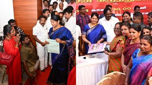 ''மத்தியில் ஆட்சி மாற்றம் நிகழ்வது உறுதி''! பாஜகவை வெளுத்து வாங்கிய கனிமொழி! 