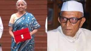 ‛சிக்ஸ்’.. பட்ஜெட்டில் நிர்மலா சீதாராமன் சாதனை! சிதம்பரத்தை பின்னுக்கு தள்ளி மொராஜி தேசாயுடன் சமன் 