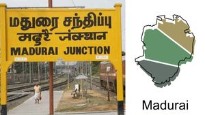 பளபளன்னு பழங்காநத்தம்.. பல்லிளிக்குதா பசுமலை? பிரதமர் மோடி வர்ற நேரத்துல.. இதுவேற? வியந்து போன மதுரை