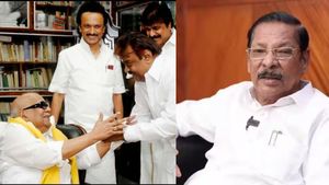  ‛‛பெரிய துரோகம்’’.. கருணாநிதி மறைவுக்கு காரணமானவர் விஜயகாந்த்! மேடையிலேயே வருத்தப்பட்ட ஆர்எஸ் பாரதி 
