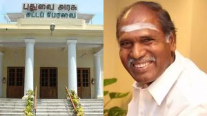 புதுச்சேரியில் இடைக்கால பட்ஜெட் தாக்கல் செய்ததற்கு எதிர்ப்பு.. திமுக, காங்கிரஸ் வெளிநடப்பு 