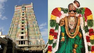  ஸ்ரீவில்லிபுத்தூர் ஆண்டாள் கோவிலில் சிலைகள், கொடிமரம் திருட்டு.. சிலை கடத்தல் பிரிவில் பரபர புகார்!
