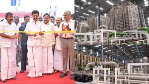 சென்னை மக்களுக்கு ஸ்வீட் நியூஸ்! கடல்நீரை குடிநீராக்கும் நிலையத்தை திறந்துவைத்தார் முதல்வர் ஸ்டாலின்