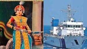  இந்திய கடலோர காவல் படை கப்பலுக்கு.. வேலு நாச்சியார் பெயர்! பின்னால் இருக்கும் காரணம் இதுதான் 