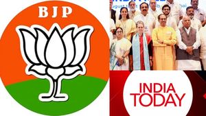 ’ஹாட்ரிக்’ துள்ளி குதிக்கும் பாஜக! கன்னத்தில் கை வைக்கும் இந்தியா கூட்டணி..  இந்தியா டுடே சர்வே 