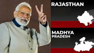 மோடிக்கு இமாலய ஆதரவு.. இந்தி மாநிலங்களான ம.பி, ராஜஸ்தானில் பாஜகவுக்கு பிரம்மாண்ட வெற்றி! பரபர சர்வே 