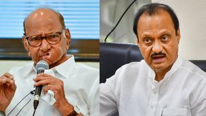 சரத்பவாருக்கு பேரிடி.. தேசியவாத காங்கிரஸ் அஜித்பவாருக்கே சொந்தம்.. தேர்தல் ஆணையம் அதிரடி 