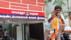 அண்ணாமலைக்கு வாக்கு கேட்டு வருவீர்களா.. பாஜகவினர் மீது கல்வீசி தாக்கிய கோவை இளைஞர் 