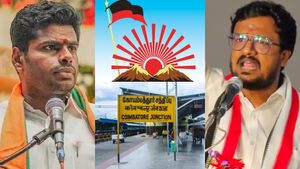 தகரப்பெட்டியை விடுங்க! அண்ணாமலை - அதிமுக மோதலுக்கு இடையே! கோவையில் சத்தமின்றி காய் நகர்த்தும் திமுக 