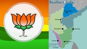  தென்னிந்தியா 132 தொகுதிகளில் பாஜகவுக்கு கால்வாசி சீட் கூட தேறாதாம்- டெல்லிக்கு ஷாக் கொடுத்த சர்வே!