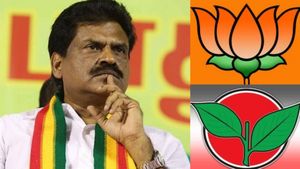 அதிமுக பாஜக இடையே 