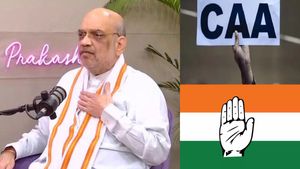 சிஏஏ ஒருபோதும் வாபஸ் பெறப்படாது.. கறாராக சொல்லும் அமித்ஷா! காங்கிரஸ் வாக்குறுதிக்கு பதிலடி 