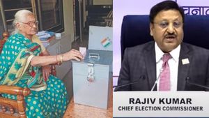  Vote from home: 85+  வயதான வாக்காளர்கள் வீட்டில் இருந்தே வாக்களிக்கலாம்.. தேர்தல் ஆணையர் அறிவிப்பு!