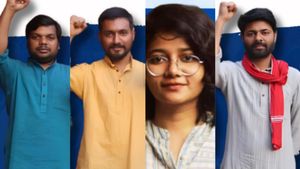 டெல்லி ஜேஎன்யூ தேர்தல்: பாஜகவை வீழ்த்திய இடதுசாரிகள்! 27 ஆண்டுகளுக்கு பின் தலித் 'மாணவர்' தலைவர்! 