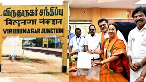 விருதுநகர் தொகுதியில் ராதிகாவுக்கு சிக்கல்! போட்டி வேட்பாளராக வேட்புமனு தாக்கல் செய்த பாஜக நிர்வாகி 