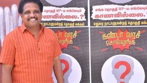  எழுத்தாளர், போராளி.. ‘Thug Life’ போட்டோ.. மதுரை தொகுதியில் மீண்டும் களம் இறங்கும் சு.வெங்கடேசன்!
