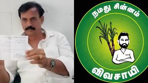 கரும்பு விவசாயி சின்னத்தால் எனக்கு அடி, உதை.. கதறிய கிருஷ்ணகிரி வேட்பாளர்- நாம் தமிழர் மீது புகார்! 