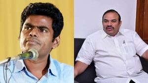 அண்ணாமலையின் முதுகு அழுக்கை பாருங்க.. போதையில் தள்ளாடும் பாஜக மாநிலங்கள்! விளாசிய இனிகோ இருதயராஜ் 