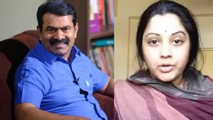  சீமான் மாமா! நான் உங்க கள்ளக்காதலி இல்ல! நீங்க இல்லாம என்னால வாழ முடியாது! நடிகை விஜயலட்சுமி வீடியோ