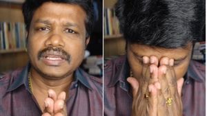 தயவு செய்து இந்த அறிவிப்பை வெளியிடுங்கள்! நானும் பெண் பிள்ளைகளின் தகப்பன்.. கை கூப்பி மதுரை முத்து கதறல்