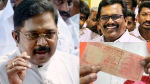 ஆர்.கே. நகர் தேர்தலில் ரூ 20 டோக்கன் வழங்கியதே தங்கதமிழ் செல்வன்- டிடிவி தினகரன் தாக்கு 