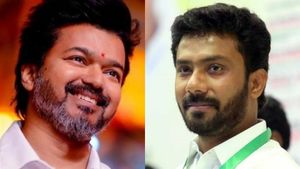 விஜய்க்கு துணை! தமிழக வெற்றிக் கழகத்தில் தேனி எம்பி ரவீந்திரநாத் இணைகிறாரா? 
