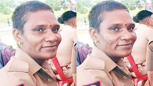  நேராக வந்த லாரி.. குறுக்கே வந்த சரக்கு வண்டி, ஆம்பூரில் அநியாயமாக போன பெண் போலீஸ் ஏட்டு உயிர் 