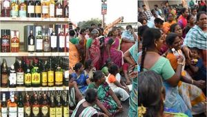 உடுமலைப்பேட்டையில் தனியார் பாரில் பொதுமக்கள் நடத்திய தரமான சம்பவம்.. கையோடு செய்ததுதான் ஹைலைட் 