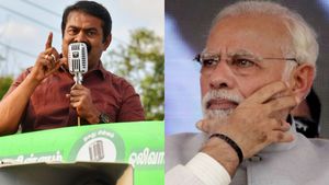 வீட்டில் படுத்து தூங்குங்க! ஆனா இவங்களுக்கு ஓட்டு போடாதீங்க! பாஜக கோட்டையில் சீமான் சர்ச்சை பேச்சு 