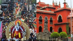 ராம நவமி யாத்திரை.. தமிழ்நாட்டில் 11 மாவட்டங்களிலும் செல்ல அனுமதிக்க முடியாது: சென்னை ஐகோர்ட் அதிரடி