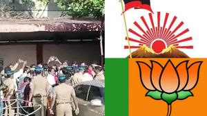 கொந்தளிப்புக்காடான கோவை.. திமுகவினர் மண்டை யை உடைத்த பாஜகவினர் மீது பாய்ந்தது வழக்கு 